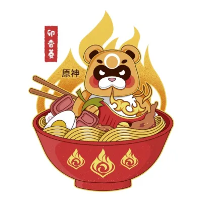 Pyro Bear God Spicy Ramen