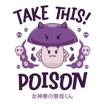 Poison Mushroom Kawaii