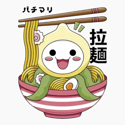 Kawaii Onion Octopus Ramen