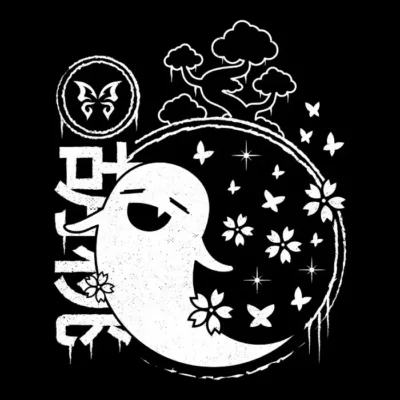 Kawaii Ghost Landscape