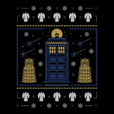 Christmas Space Ugly Sweater