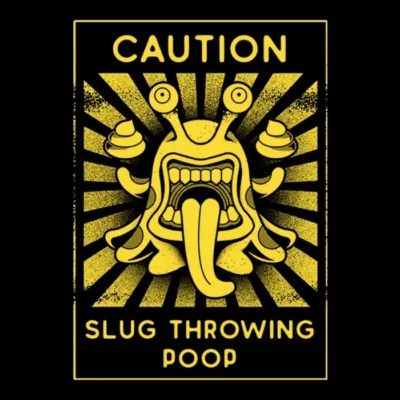 Caution Sewer Slug