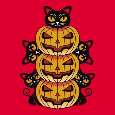Cats and Pumpkins
