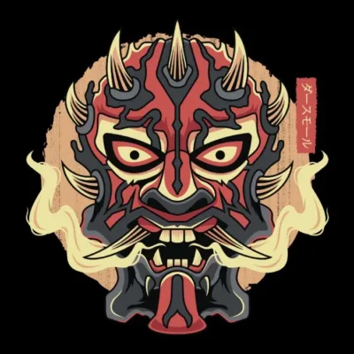 Nightbrother Oni Mask