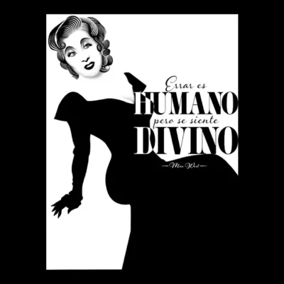 MAE WEST ERRAR ES HUMANO Oscuro