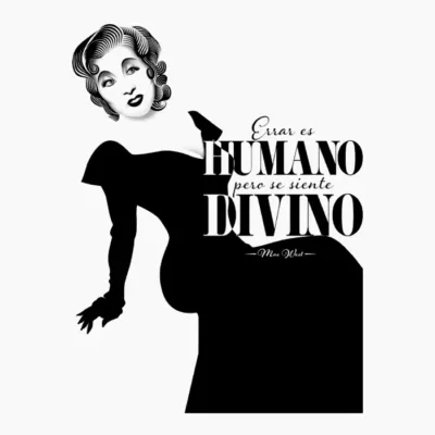 MAE WEST ERRAR ES HUMANO Claro
