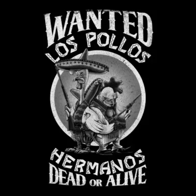 Los Pollos Hermanos BN Oscuro