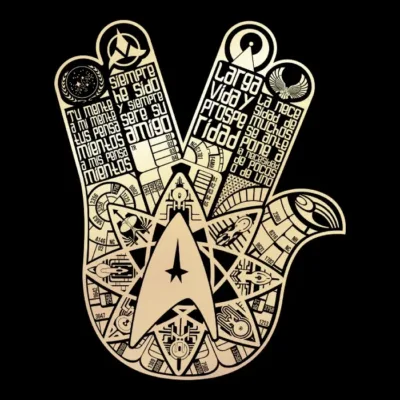 LA MANO DE SPOCK Oro Oscuro