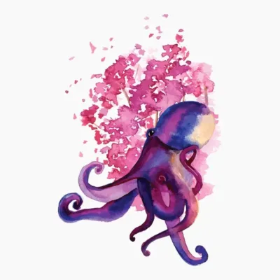 Pink Octopus