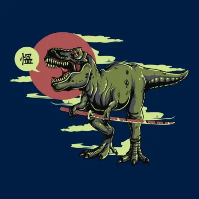 T Rex Samurai