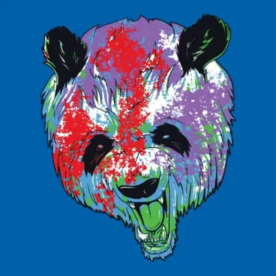 Colorful Panda