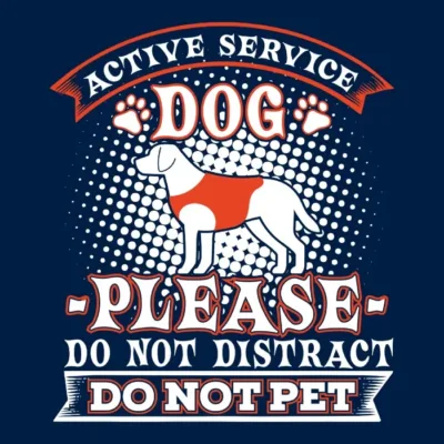 Service Dog Please