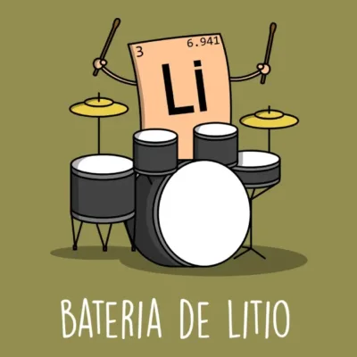Bateria Litio Black
