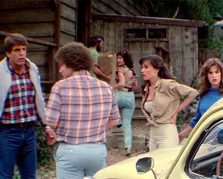 Los protagonistas de la película de Viernes 13 Parte 3