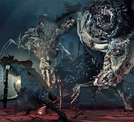Cazador Vs Ludwig en Bloodborne