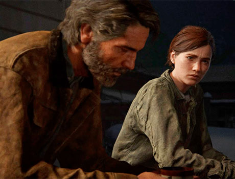 Joel hablando con Ellie en The Last of Us 2