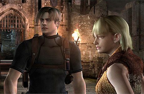 Leon Kennedy y Ashley Williams, en Resident Evil 4
