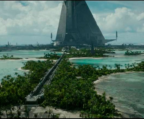 El planeta Scarif en Star Wars Rogue One
