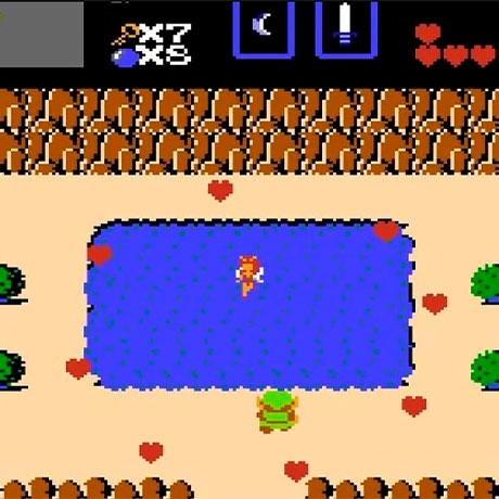 The Legend of Zelda, Link en el lago de las Hadas