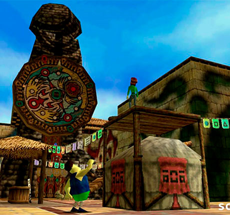 El pueblo Clock Tower en The Legend of Zelda: Majora's Mask
