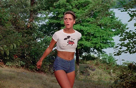 Terry al lado del Lago Crystal Viernes 13 parte 2