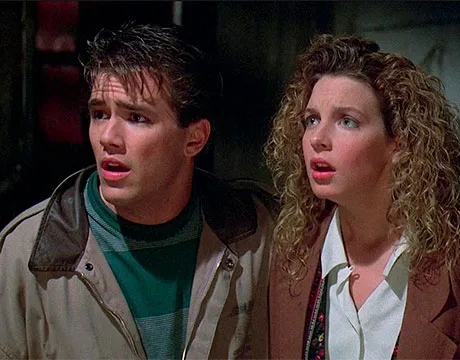 Rennie Wickan y Sean Robertson en Viernes 13 parte 8