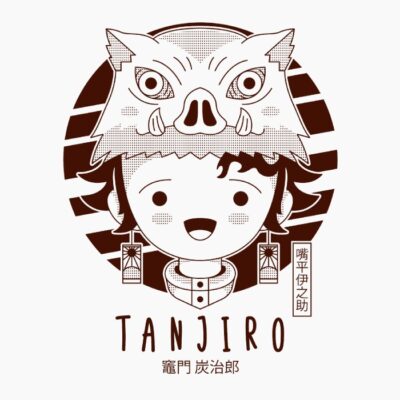 Tanjiro with Inosuke Mask