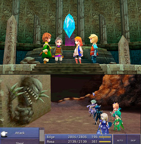 Remake de Final Fantasy 3 y Final Fantasy 4