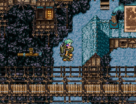 Terra en un mecha en Final Fantasy 6