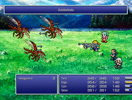 Batalla en Final Fantasy VI