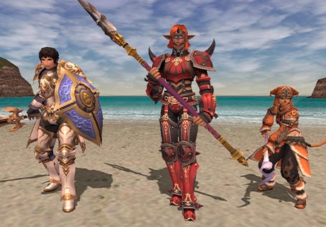 Personajes creados en Final Fantasy 11 online