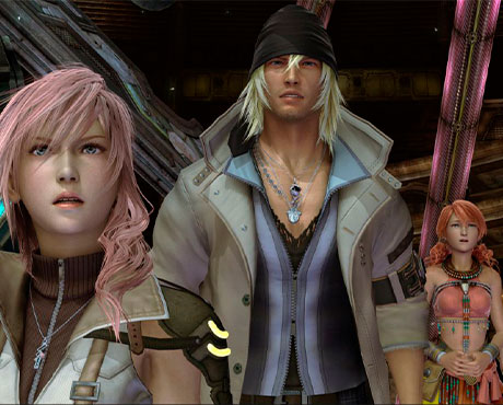 Lightning, Snow y Serah en Final Fantasy 13
