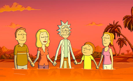 La Familia Smith en Rick y Morty