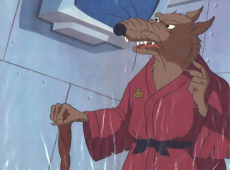 El Maestro Splinter de las Tortugas Ninja