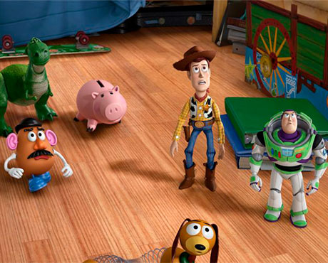 Los juguetes de Andy en Toy Story 3