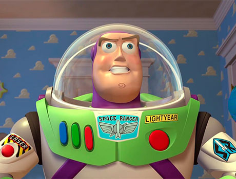 Buzz Lightyear en Toy Story