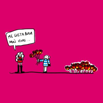 Me gustaban mas vivas