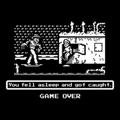 You feel asleep Blanco