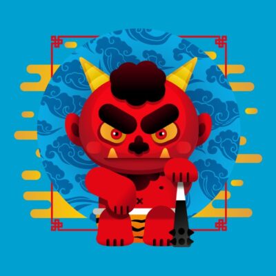 Red Oni Cute