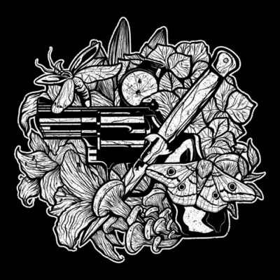 Fireflies and Moths white