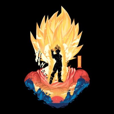Vegeta Saiyan Orange