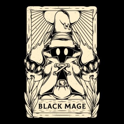 Vivi Black Mage Tarot Card