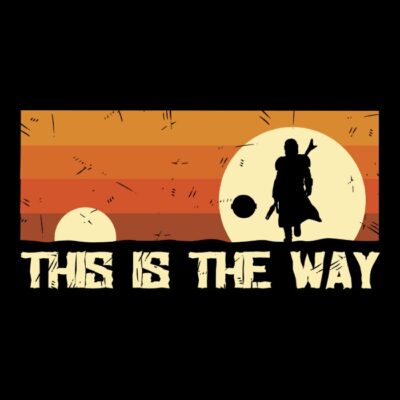 This is The Way silueta sin color