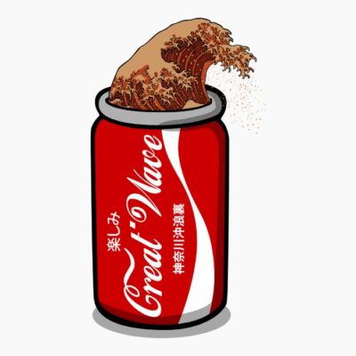 Great Wave Cola Lata