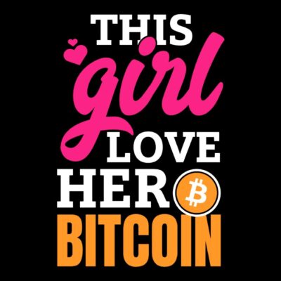 Girl Loves Her Bitcoin