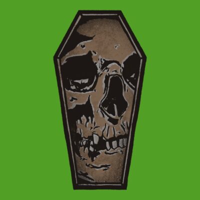 Skull coffin0