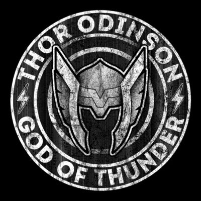 God of thunder logo