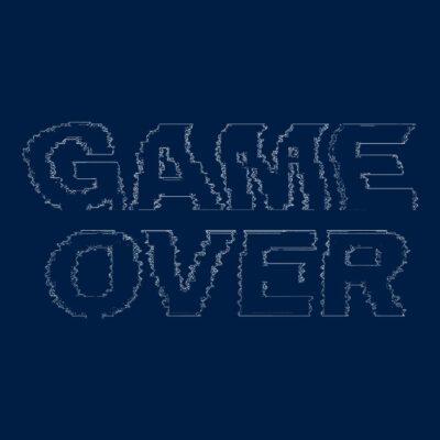 Game Over pixcel