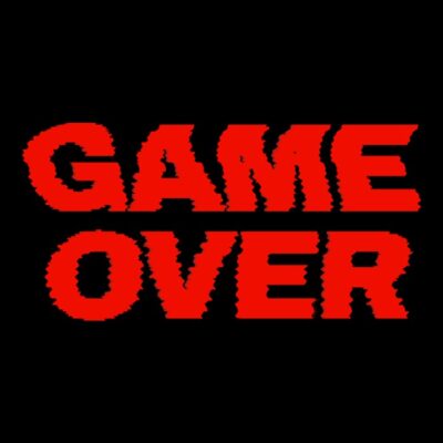 Game Over Black
