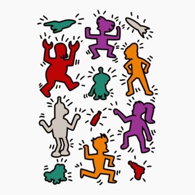 Haring Futurama